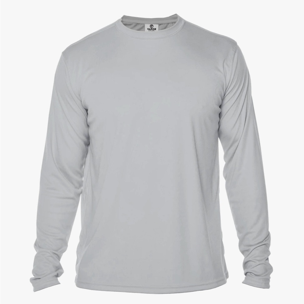 Men's UPF 50+UV Sun Protection Performance LS T-Shirt  XXL “Athletic Grey”
NIP